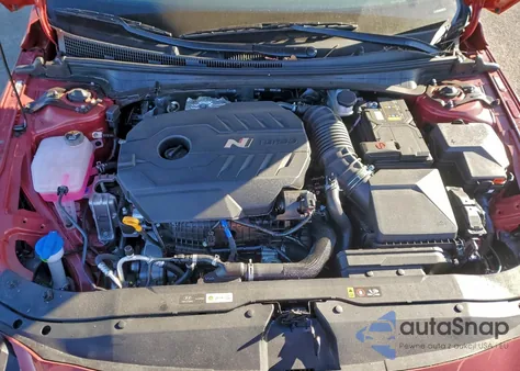 2025 Hyundai Elantra N z USA, uszkodzony, nr VIN KMHLW4DK7SU035253